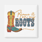 Geef het de schuld op mijn wortels magneet (Voorkant)