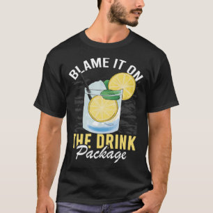Geef het de schuld van de Drink pakket cruise vaka T-shirt