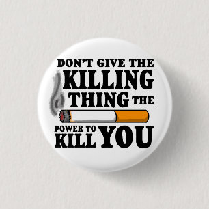 "Geef het doden niet..." TFioS-Button Ronde Button 3,2 Cm