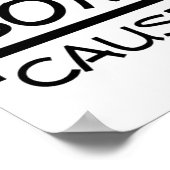 Geef het door aan Short People Funny Poster (Hoek)