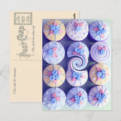 Geef het een draai Cupcakes Briefkaart (Voorkant / Achterkant)