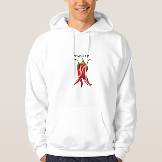 🌶️ Geef het een pit Heren Hoodie & Sweatshirt (Voorkant)