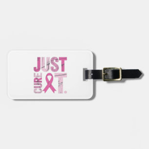 💖🎗️ Geef het gewoon een oplossing 💪🌸 Bagagelabel