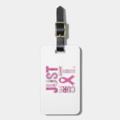 💖🎗️ Geef het gewoon een oplossing 💪🌸 Bagagelabel (Voorkant verticaal)
