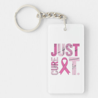💖🎗️ Geef het gewoon een oplossing 💪🌸 Sleutelhanger