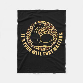 Geef het je alles fleece deken