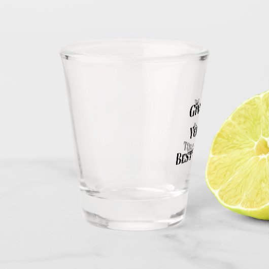 Geef het je beste kans op een shot glas (Links)