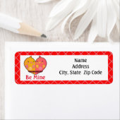 Geef het label Mine Tortelduifjes Return-adres wee (Insitu)