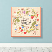 Geef het niet op! De Verrekte Muur van het Canvas (Insitu (Houten vloer))