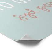 Geef het niet op poster (Hoek)