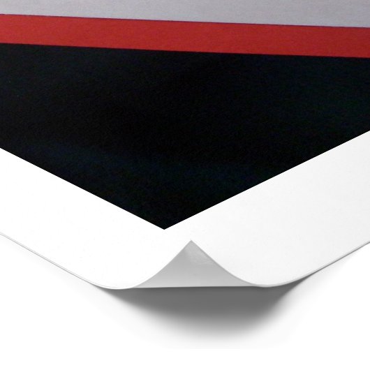 Geef het Poster Boxing nooit op (Hoek)