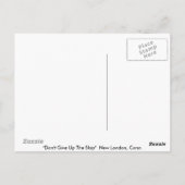 Geef het schip niet op briefkaart (Achterkant)