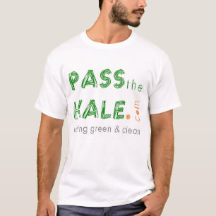Geef het t-shirt van de kale over