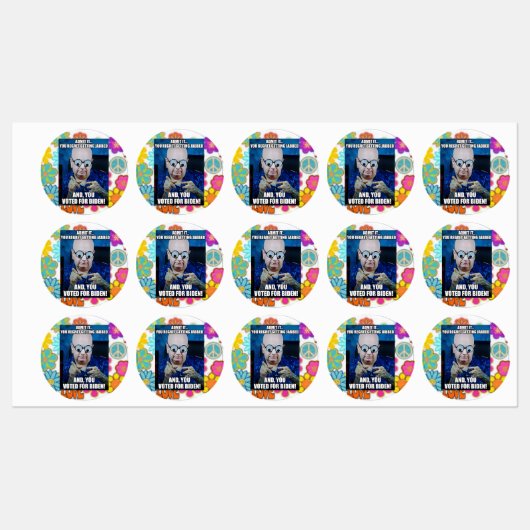 Geef het toe, je bent wakker en spijt het - Sticke Labels (Vel)