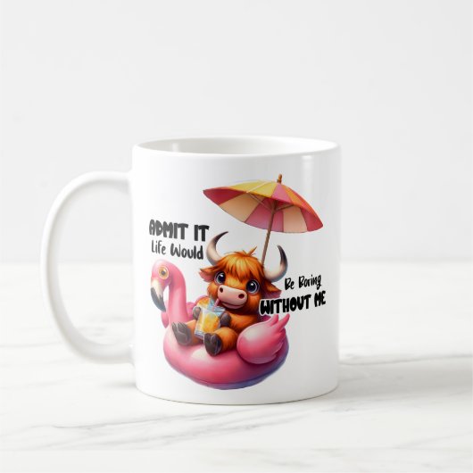 Geef het toe koffiemok (Links)