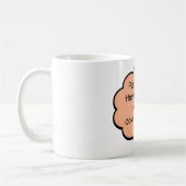 Geef het Turkije en het stuwen. Koffiemok (Links)