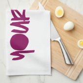 Geef het uw volledige Motivatie werkuitdraaikolk Theedoek (Quarter Fold)