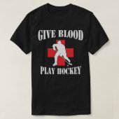 Geef Hockey Essential T-Shirt voor bloedspelen (Design voorkant)