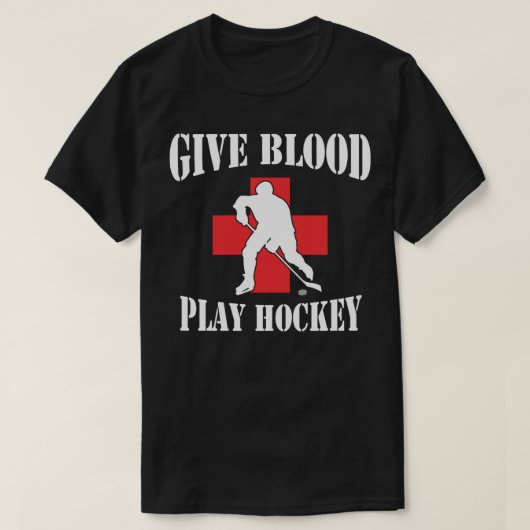 Geef Hockey Essential T-Shirt voor bloedspelen (Design voorkant)