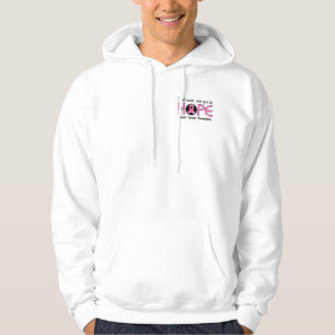 Geef Hope 5 Breast Cancer nooit op Hoodie
