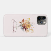 Geef in alle dingen Bedankt - Herfstbloemenboeket Case-Mate iPhone Case (Achterkant (horizontaal))