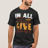 Geef in ieder geval Bedankt T-shirt (Voorkant)