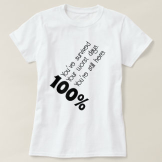 Geef je 100% motivatie T-shirt