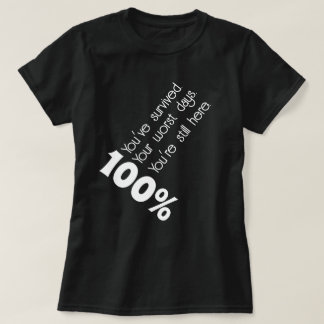 Geef je 100% motivatie T-shirt