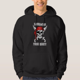 Geef je buit grappig piraat voor piraten hoodie