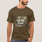 "Geef je dag kracht | Inspirerend T-shirt" T-shirt (Voorkant)