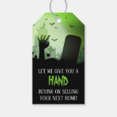 Geef je een hand-halloween Pop door Cadeaulabel (Voorkant)