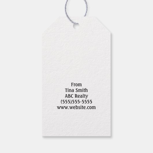 Geef je een hand-halloween Pop door Cadeaulabel (Achterkant)