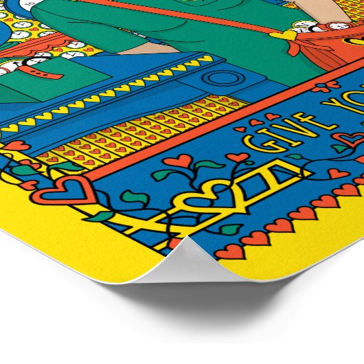 Geef je eigen tijd_B_8x10 Poster (Hoek)