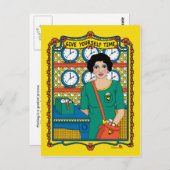 Geef je eigen tijd_B_ Briefkaart (Voorkant / Achterkant)