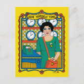 Geef je eigen tijd_B_ Briefkaart (Voorkant)