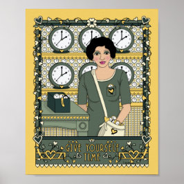 Geef je eigen tijd_C_8x10 Poster