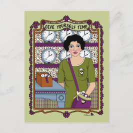 Geef je eigen Time_A_ Briefkaart