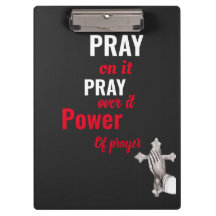 "Geef je gebeden kracht met het klembord