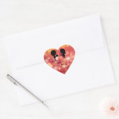 Geef je hart sticker (Envelop)