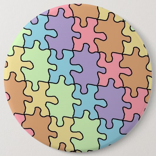Geef je knop een naam ronde button 6,0 cm (Voorkant)