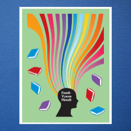 Geef je kopboeken door poster