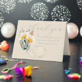 Geef je liefde bedankkaart