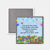 Geef je liefde een magneet (Voorkant / Achterkant)