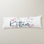 Geef je me een kussen. lichaamskussen (Achterkant)