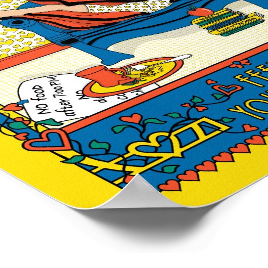 Geef je Mind_B_8x10 Poster (Hoek)