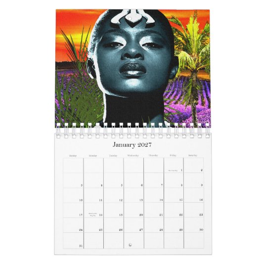 "Geef je ruimte een boost met Afrikaanse trots" Kalender (Jan 2027)