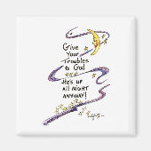 Geef je troebels aan God Magneet (Voorkant)