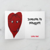 GEEF JE WAT JE WILT valentijn kaart (Binnen)