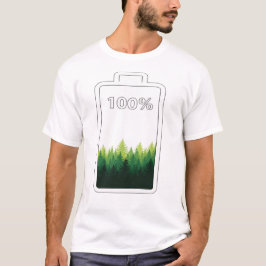 Geef je ziel een opkikker in de vrije natuur t-shirt