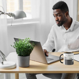 Geef je zwarte streep aan je eigen specialiteit mok